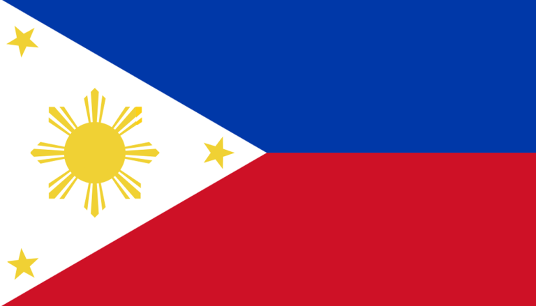 bandera Filipinas colores RGB
