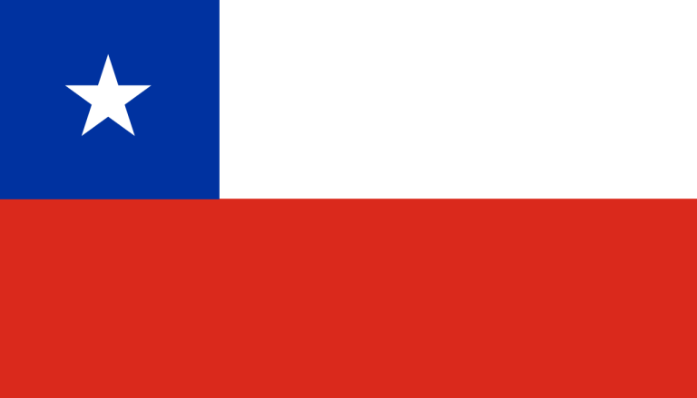 bandera de Chile colores RGB