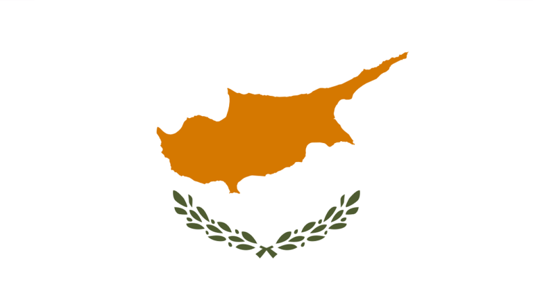 bandera de Chipre colores RGB