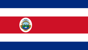 bandera de Costa Rica colores RGB
