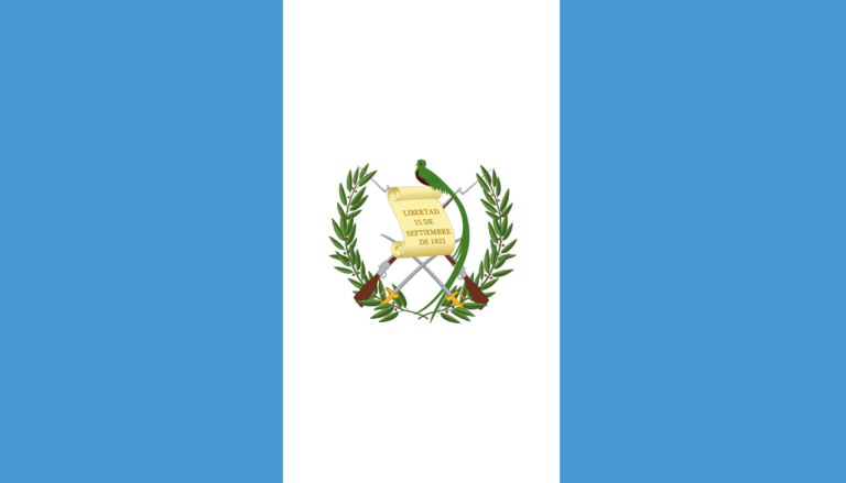 bandera de Guatemala colores RGB