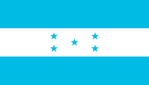 bandera de Honduras colores RGB