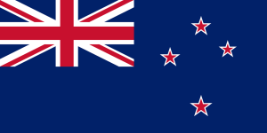 bandera de Nueva Zelanda colores RGB