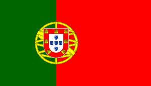 bandera de Portugal colores RGB