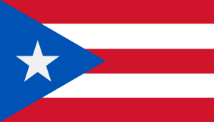 bandera de Puerto Rico colores RGB