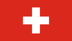 bandera de Suiza colores RGB