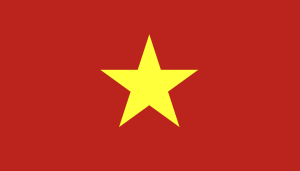 bandera de Vietnam colores RGB